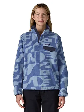 PATAGONIA | Pile da donna Synchilla® Snap-T® | blau